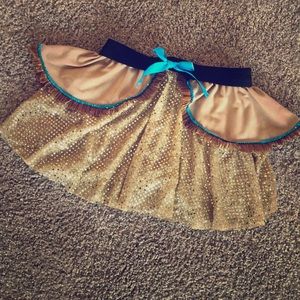 Pocahontas Glitter Running Skirt